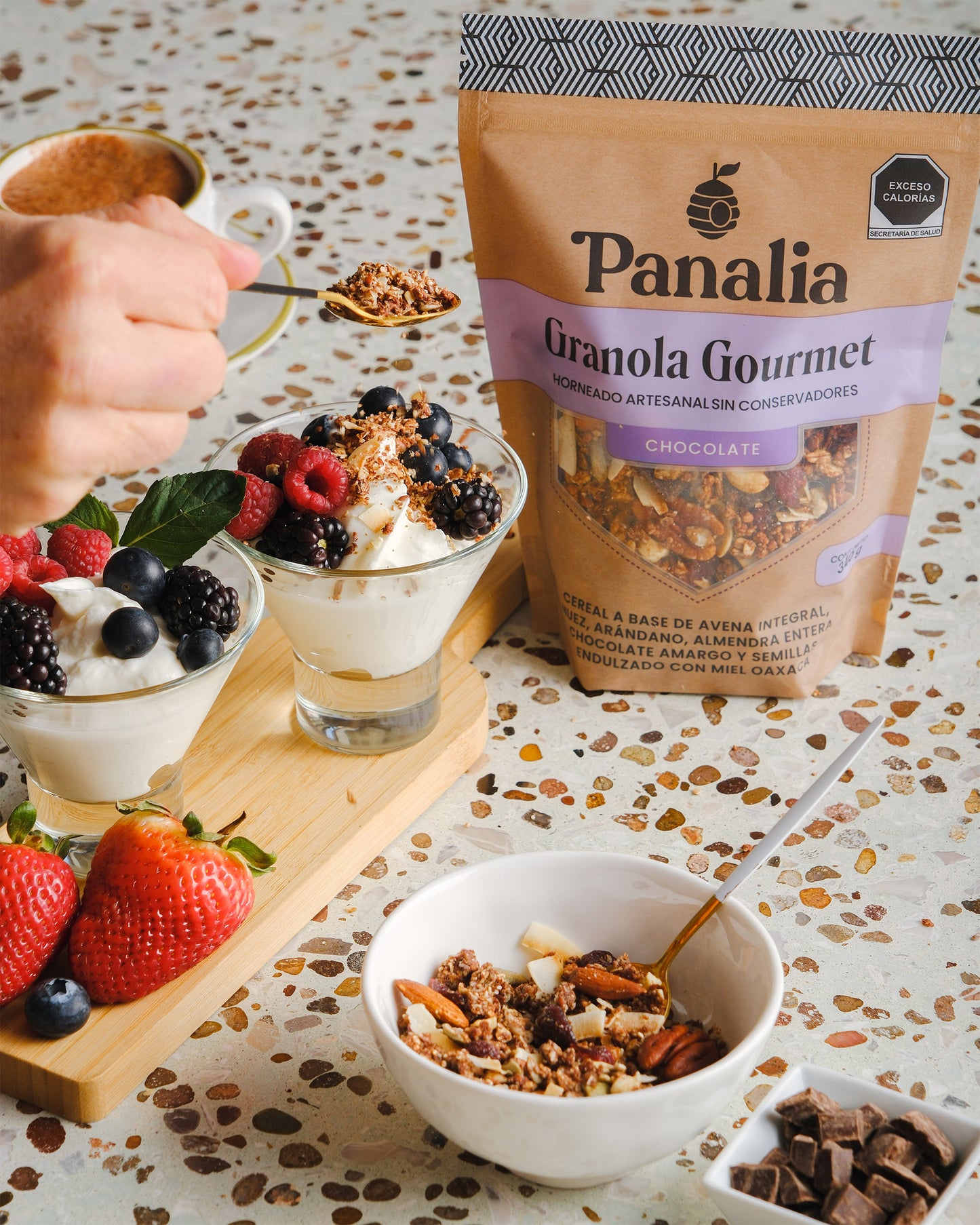 Granola Gourmet Chocolate, paquete de 2
