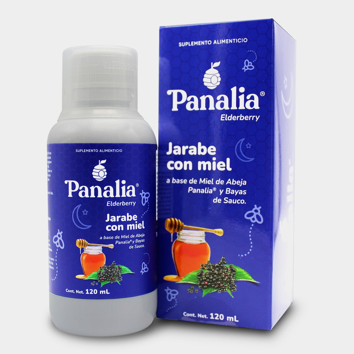 Jarabe Panalia Elderberry, paquete de 2
