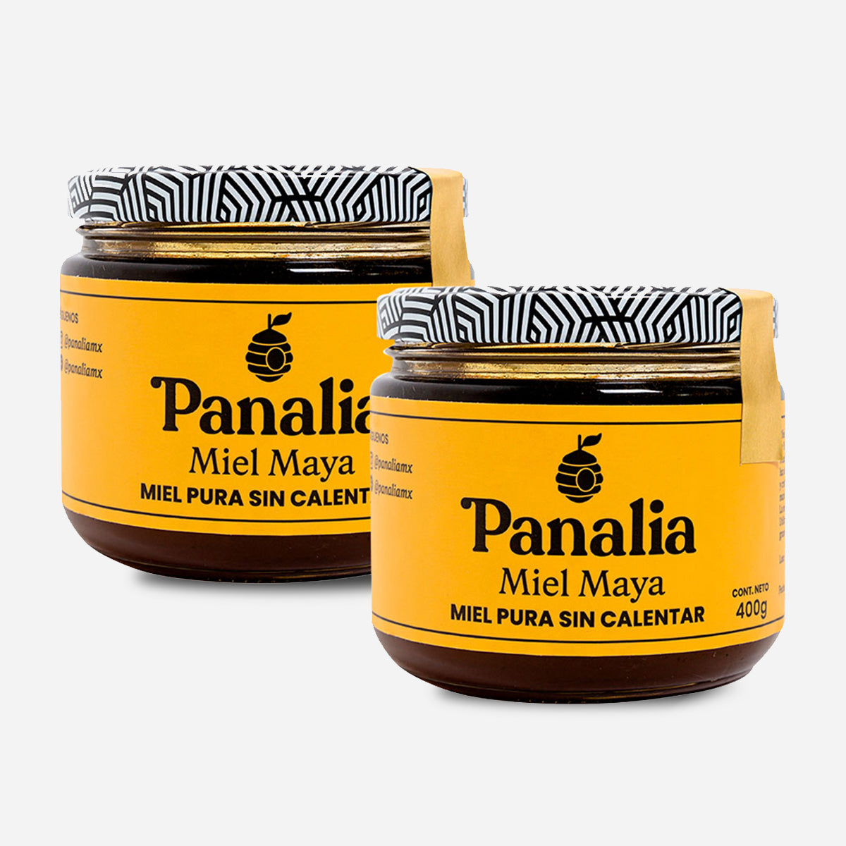 Miel Maya de 400 g, paquete de 2