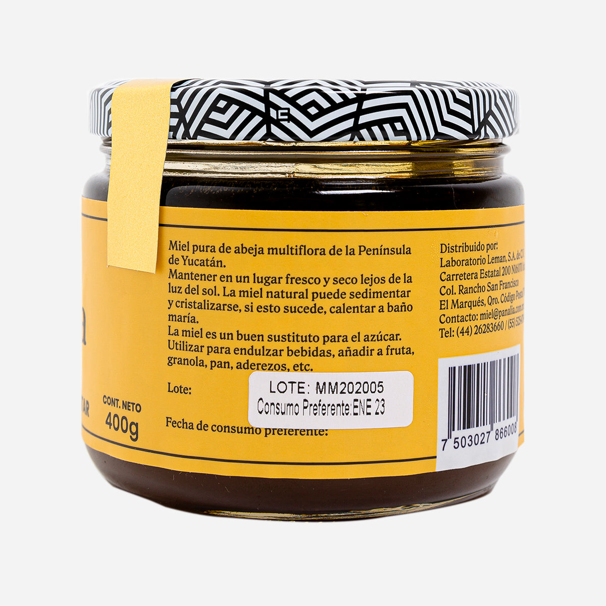 Miel Maya de 400 g, paquete de 2