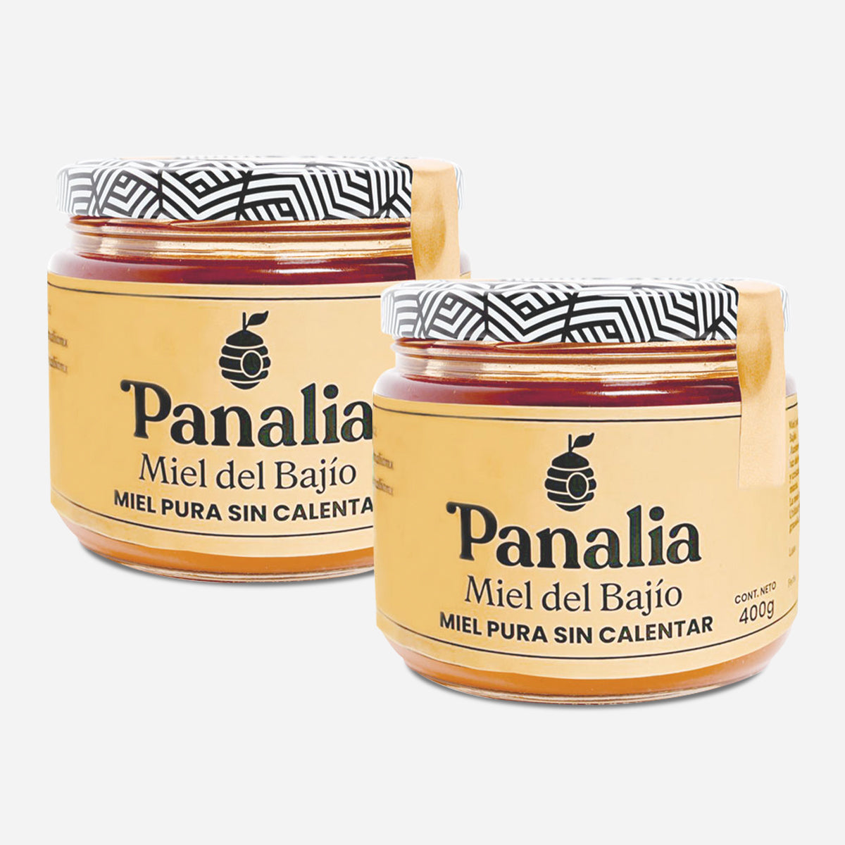 Miel del Bajío de 400 g, paquete de 2