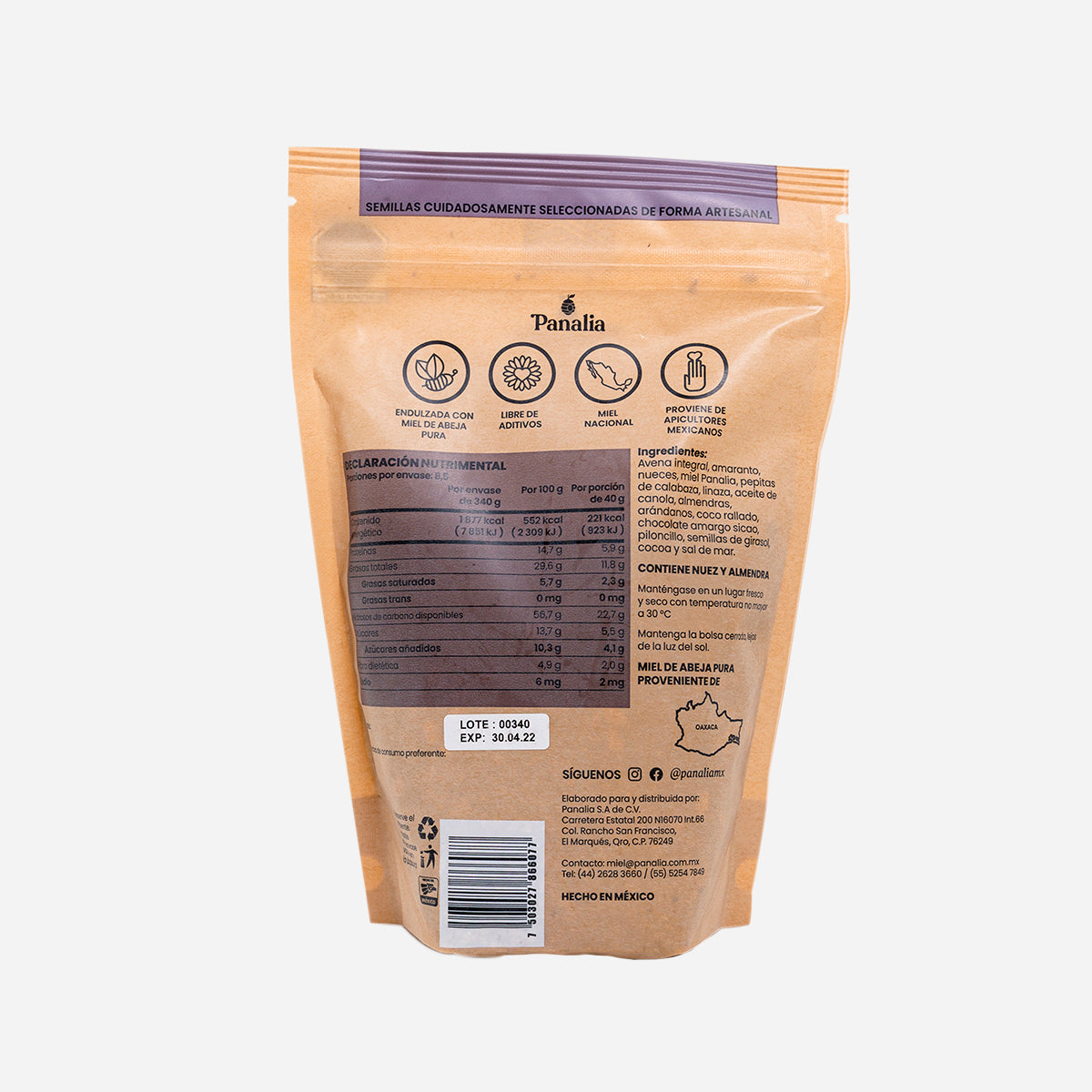 Granola Gourmet Chocolate, paquete de 3