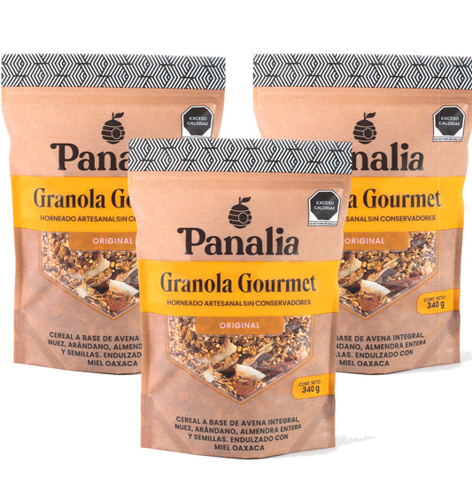 Granola Gourmet Original Paquete de 3
