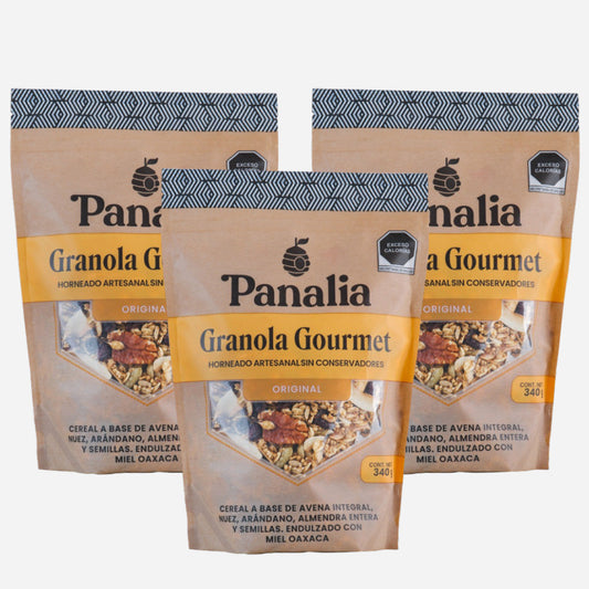 Granola Gourmet Original Paquete de 3