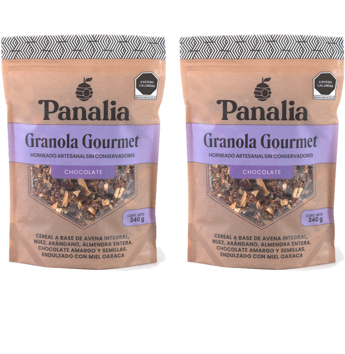 Granola Gourmet Chocolate, paquete de 2
