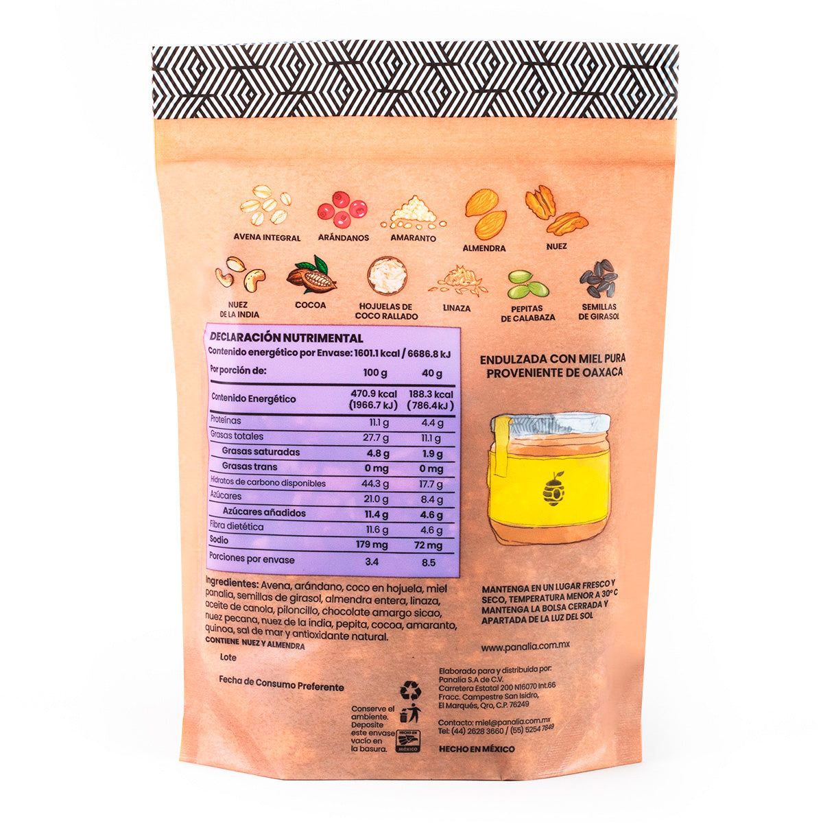 Granola Gourmet Chocolate, paquete de 3